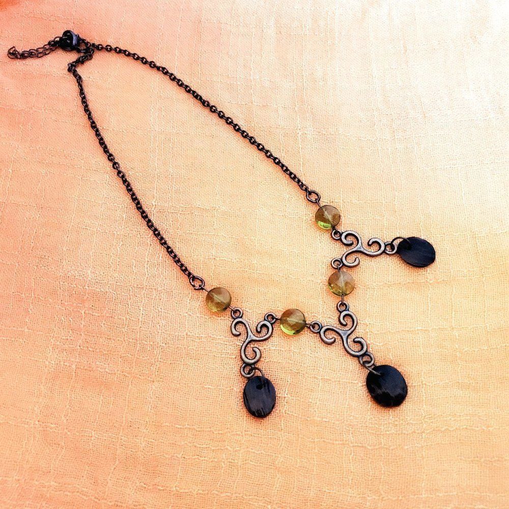 Linked necklace - Handmade (NEW) - Picture 3 of 3